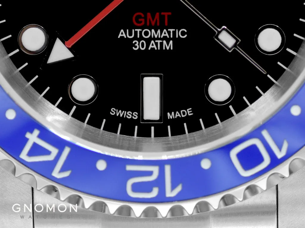 30 ATMOS Blue Heron GMT Ceramica - 40mm