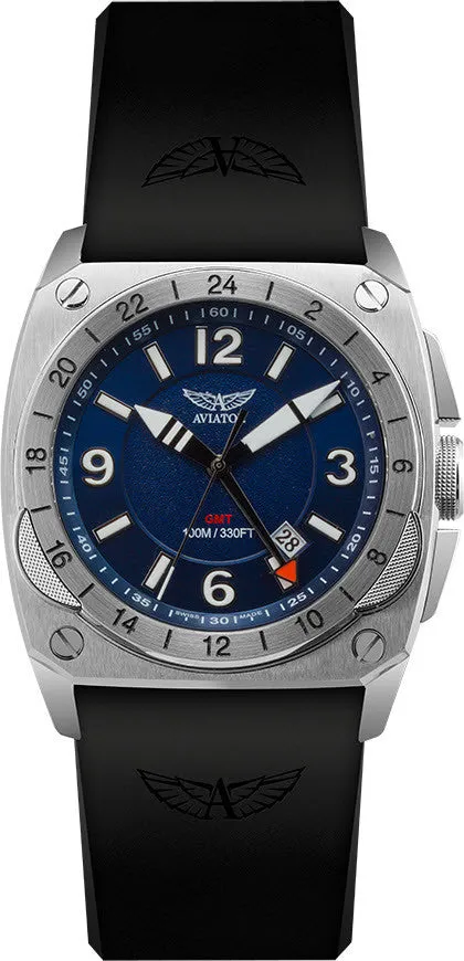Aviator Watch High Tech MiG-29 GMT D