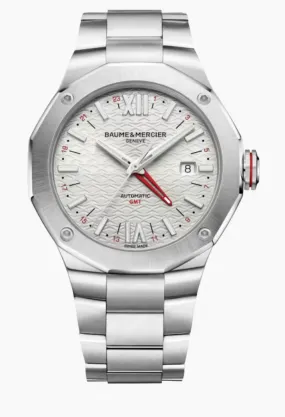 BAUME & MERCIER-Riviera 10658 AUTOMATIC WATCH, GMT - 42MM M0A10658