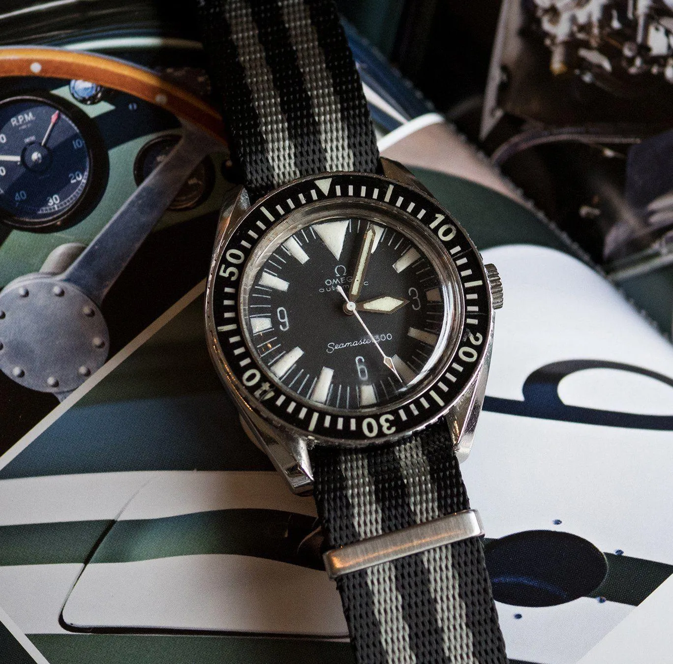 Black & Steel Grey (Bond) | Elite Nylon NATO® Style by Barton Watch Bands