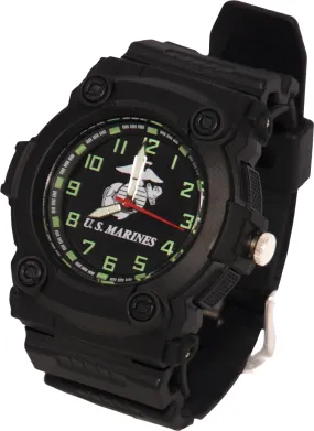 Black - Aquaforce Marines Combat Watch