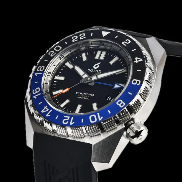 Boldr - Globetrotter GMT Blue/Black
