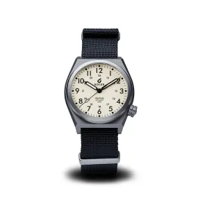Boldr Venture Automatic Field Watch - Ivory White