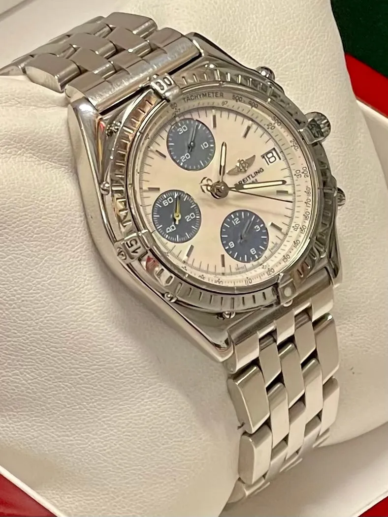 BREITLING Chronograph Stainless Steel Automatic Unisex Watch - $16K APR w/ COA!