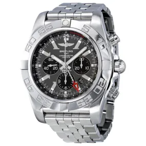 Breitling Chronomat GMT Automatic Grey Dial Men's Watch AB041012-F556SS AB041012/F556SS