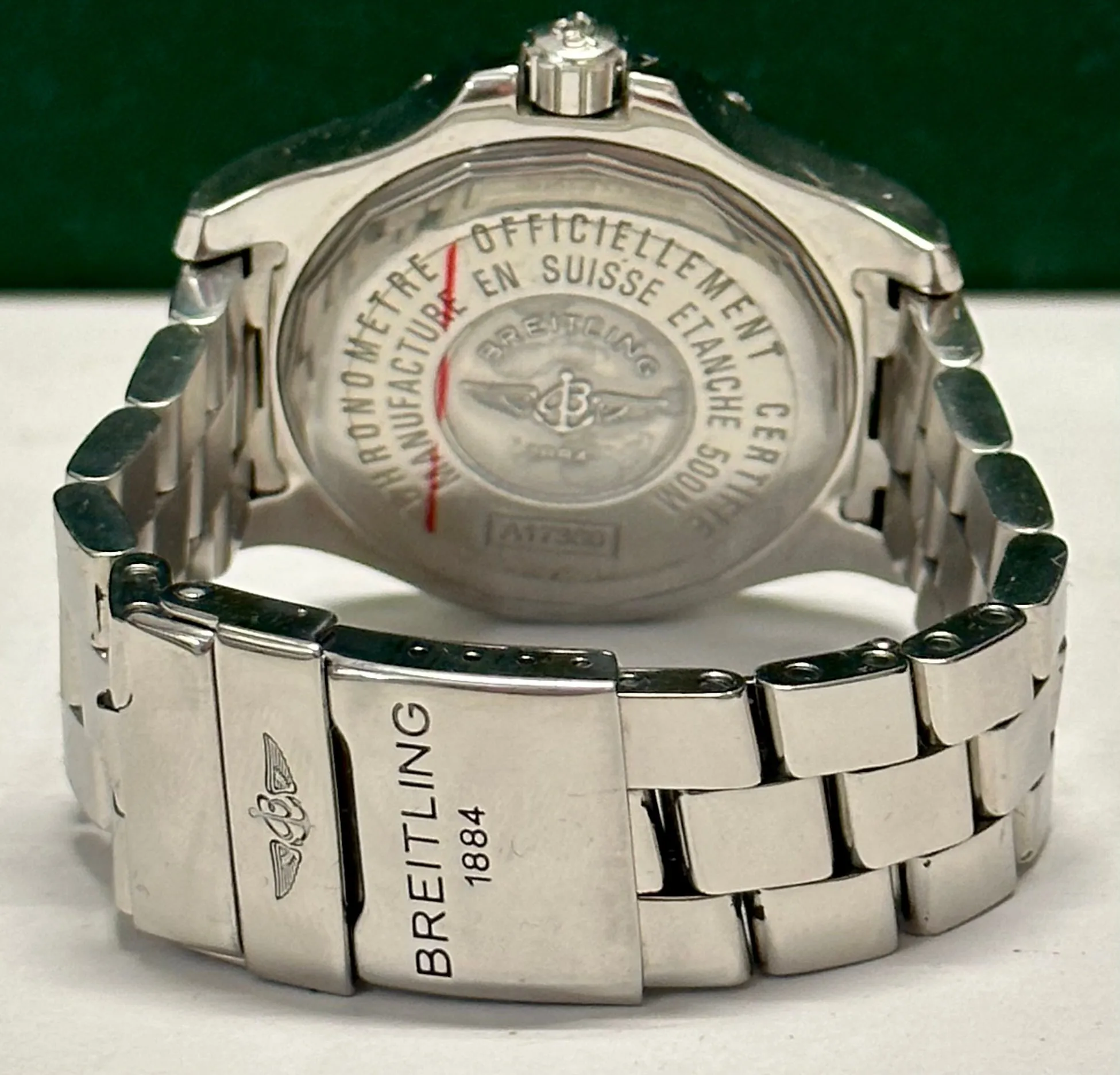 BREITLING Chronometre Automatic Stainless Steel Men's Wristwatch-$12K APR w/ COA