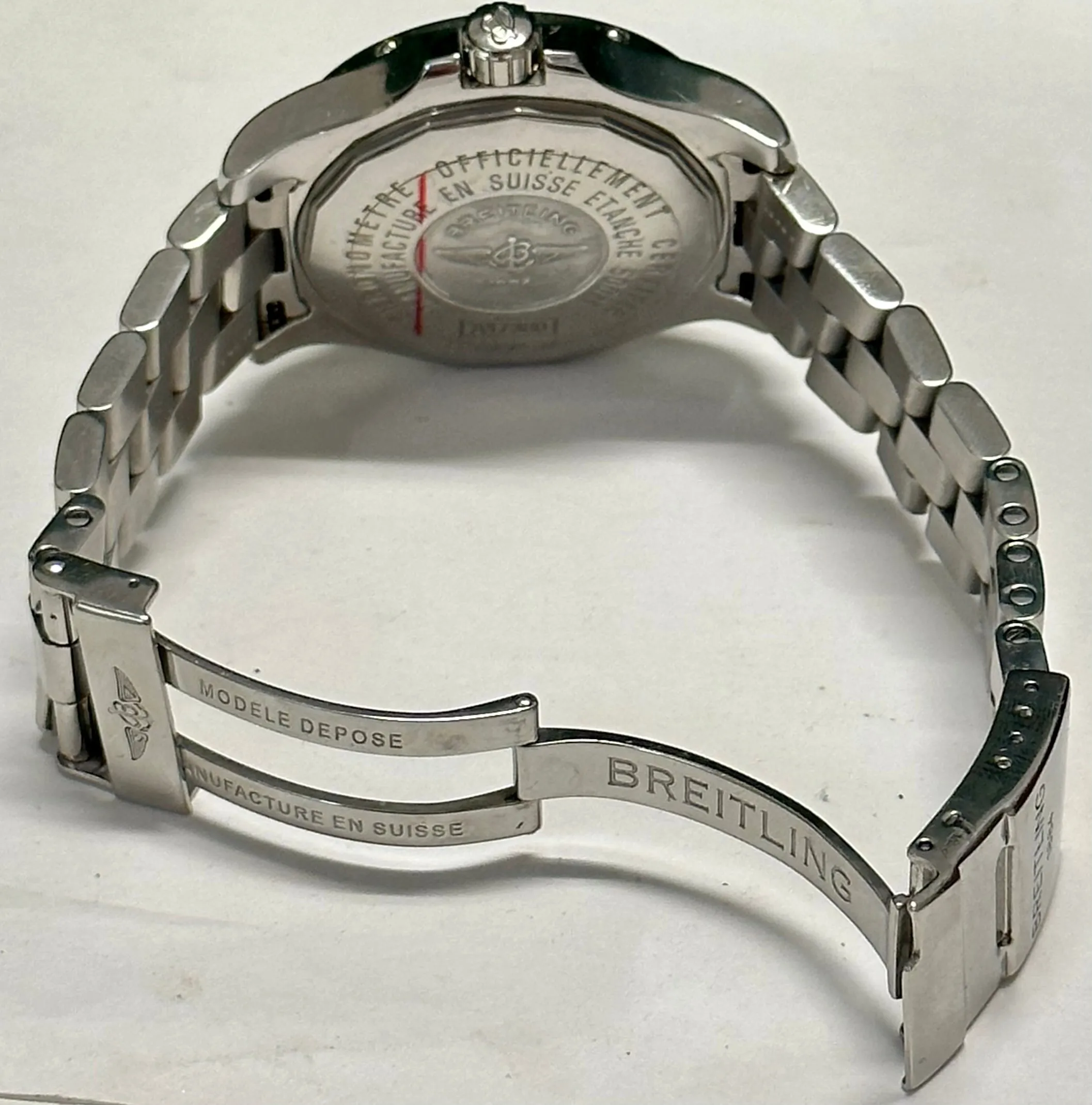 BREITLING Chronometre Automatic Stainless Steel Men's Wristwatch-$12K APR w/ COA