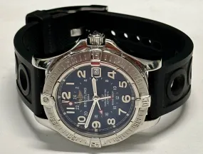BREITLING Chronometre Unisex Automatic Stainless Steel Wristwatch-10K APR w/ COA