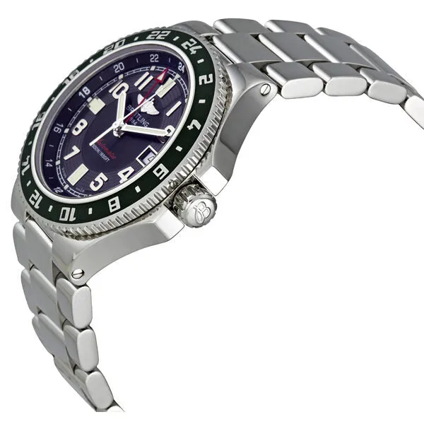 Breitling Superocean GMT Black Dial Automatic Stainless Steel Men's Watch A32380A3-BA38SS A32380A3/BA38