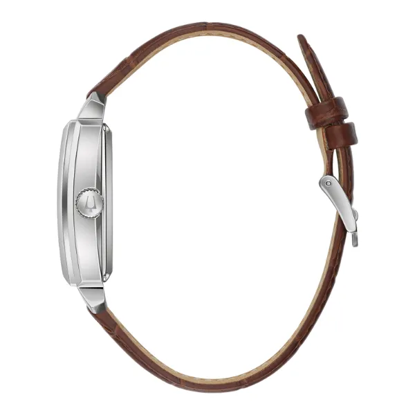 Bulova 96A268 Sutton Brown Leather Strap Men Watches