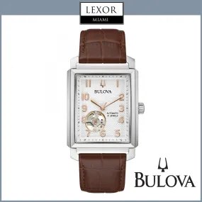 Bulova 96A268 Sutton Brown Leather Strap Men Watches