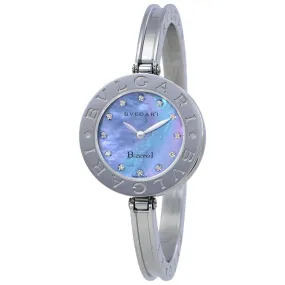 Bvlgari B. Zero1 Mother of Pearl Dial Ladies Diamond Watch 101393