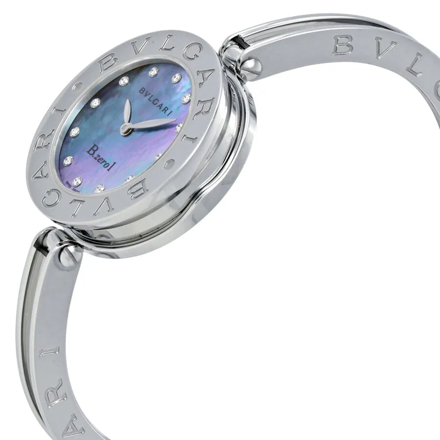 Bvlgari B. Zero1 Mother of Pearl Dial Ladies Diamond Watch 101393
