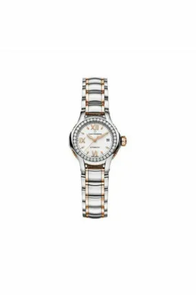 carl f. bucherer pathos queen 27mm stainless steel/18kt rose gold ladies watch