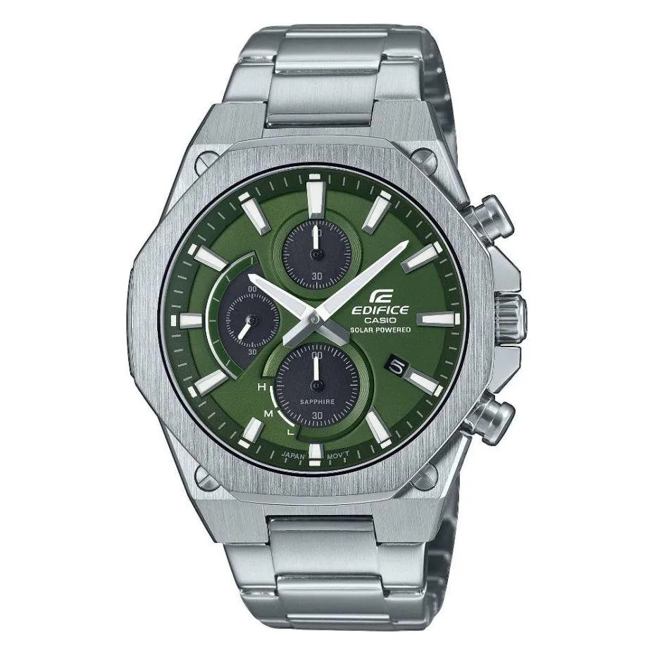 CASIO EDIFICE Mod. CHRONOGRAPH SLIM SAPPHIRE - GREEN New!