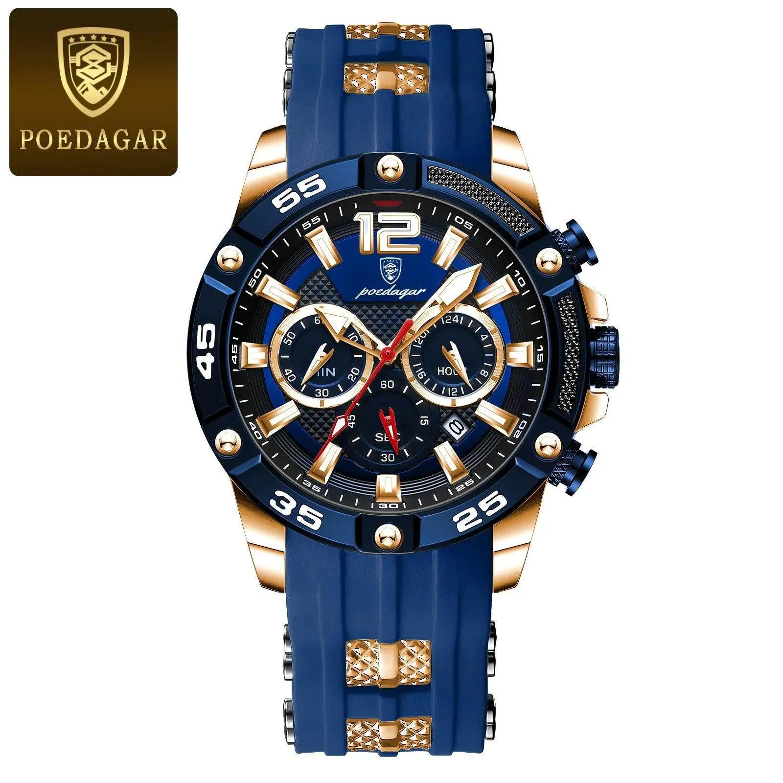 Casual luxury mens watch Waterproof Luminous Wristwatch