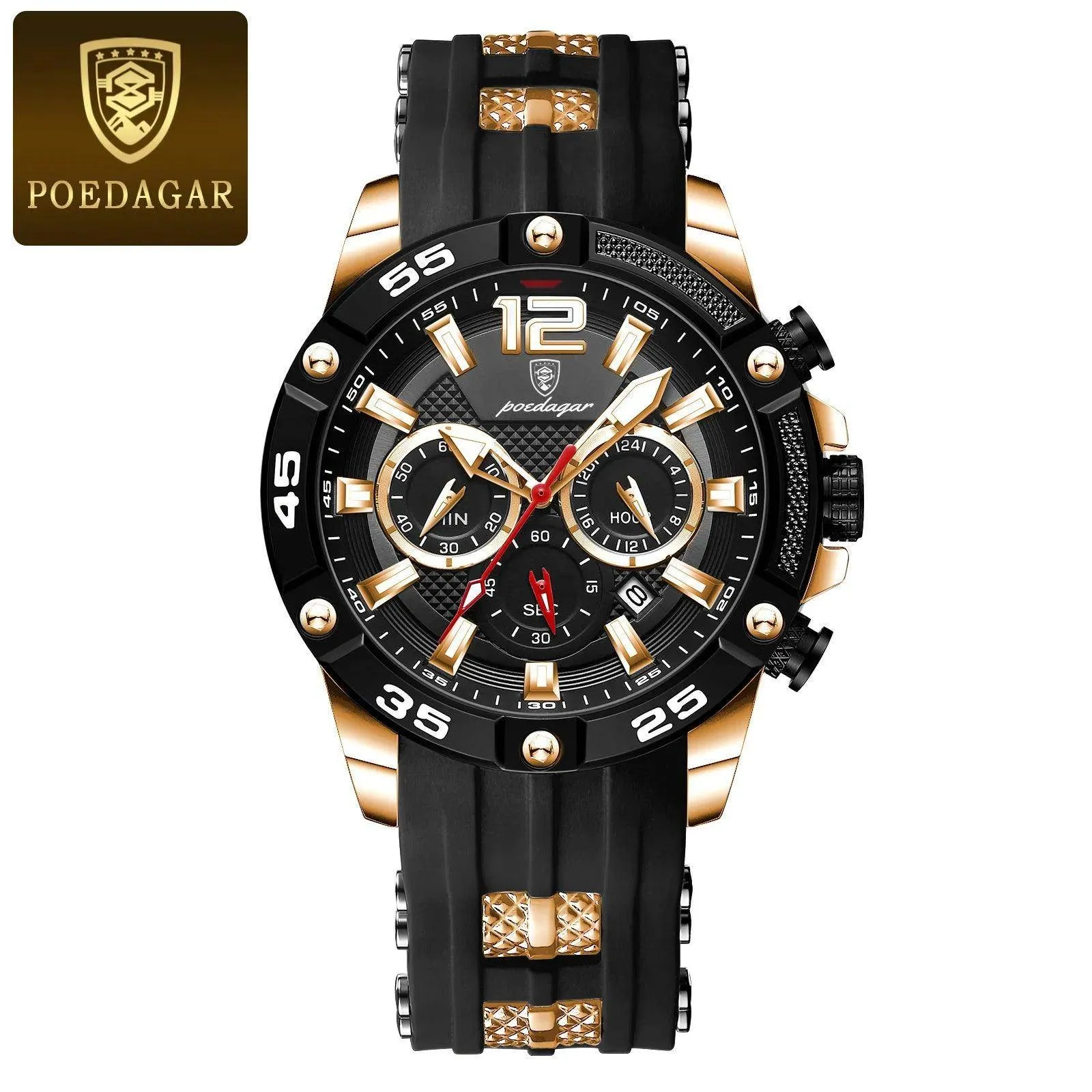 Casual luxury mens watch Waterproof Luminous Wristwatch