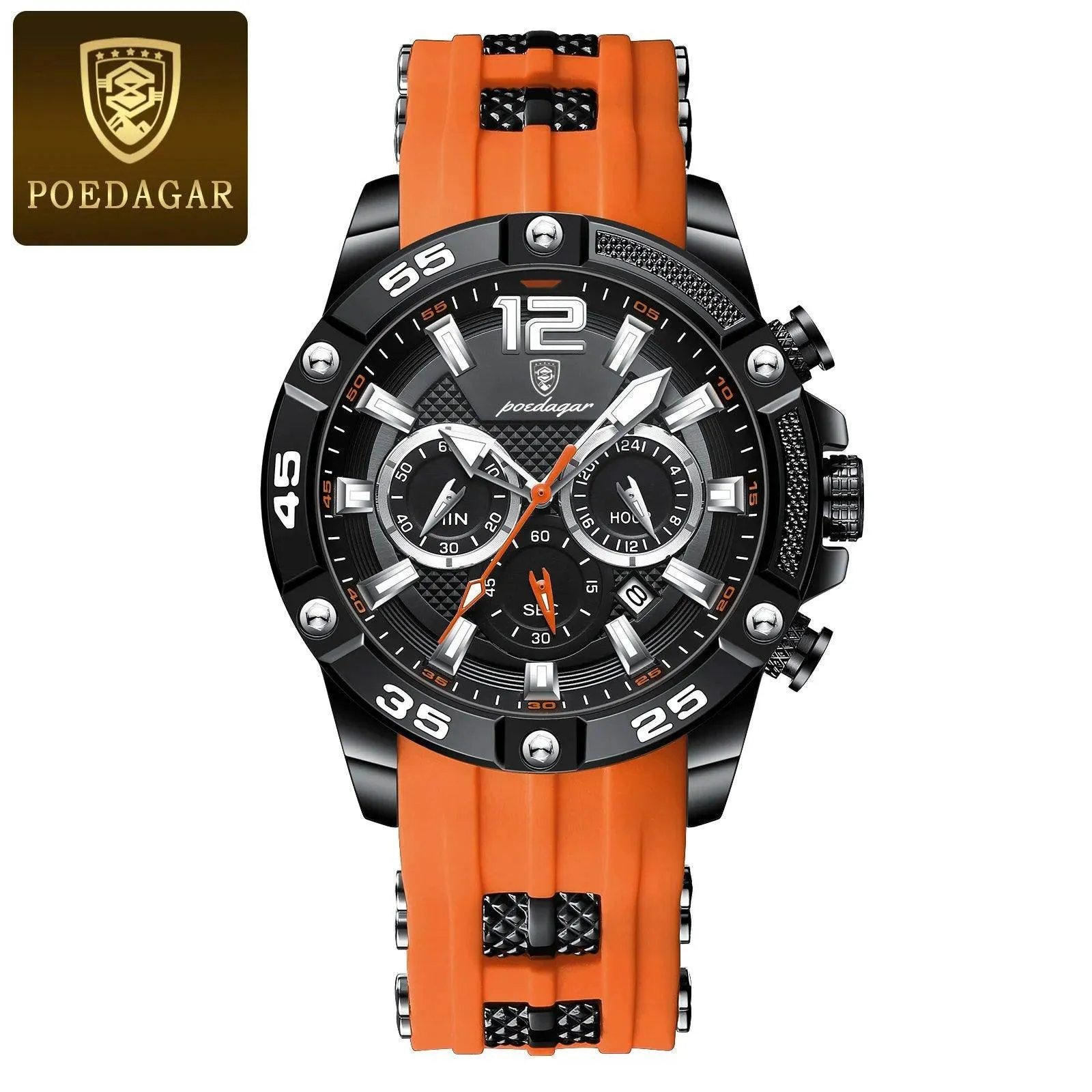 Casual luxury mens watch Waterproof Luminous Wristwatch