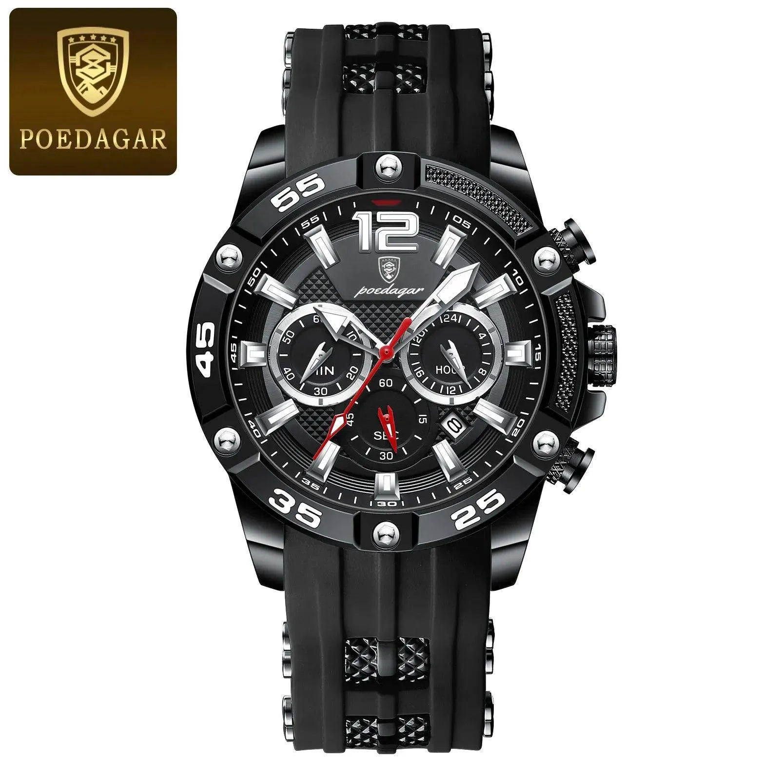 Casual luxury mens watch Waterproof Luminous Wristwatch