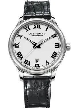 Chopard L.U.C. 1937 Classic Automatic White Dial Stainless Steel Men's Watch 168544-3001