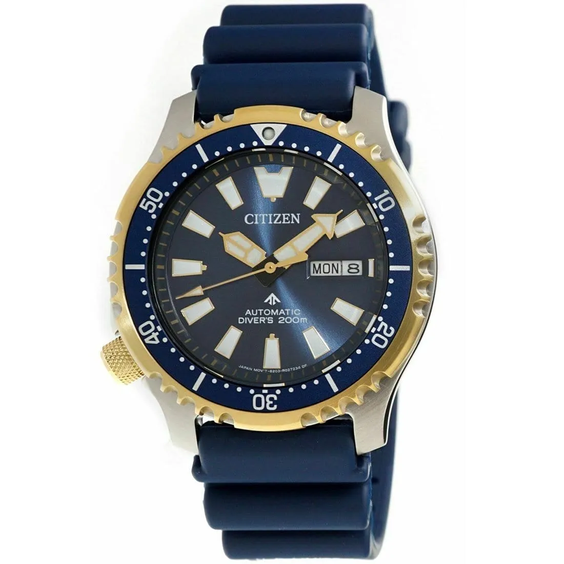 Citizen Promaster Fugu Automatic Blue Dial Mens 200m Watch NY0096-12L