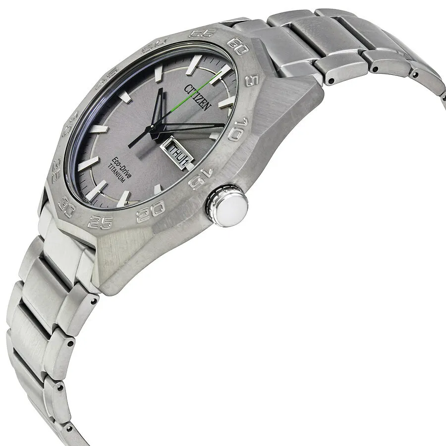 Citizen Super Silver Dial Titanium Men's Watch AW0060-54A