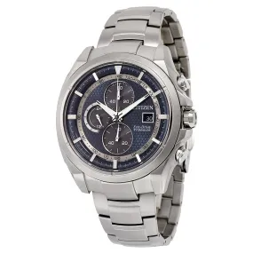 Citizen TI IP Eco-Drive Blue Dial Men's Watch CA0550-87L