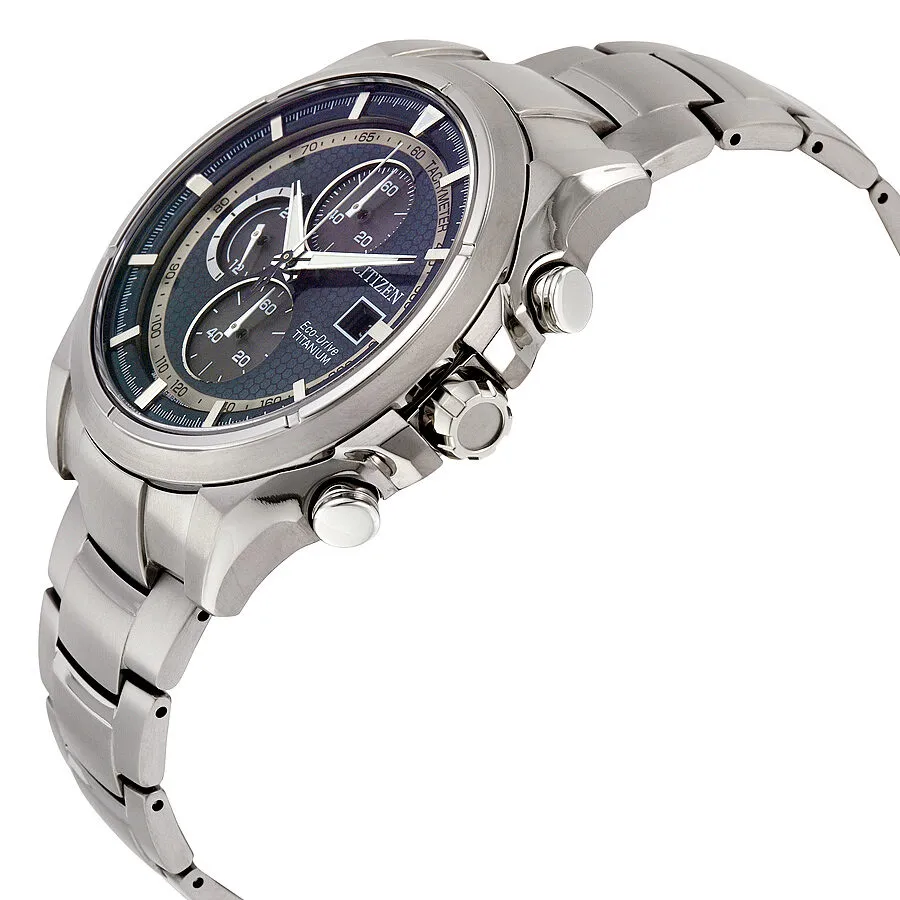 Citizen TI IP Eco-Drive Blue Dial Men's Watch CA0550-87L