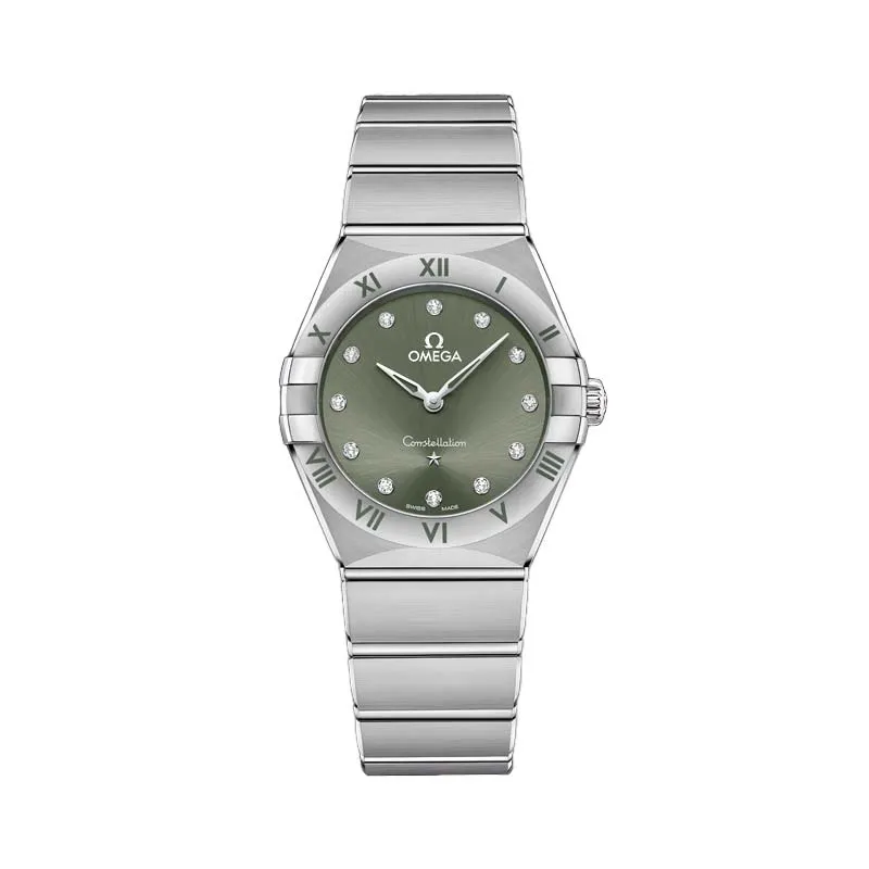 Constellation Quartz Green Dial Watch, 28mm