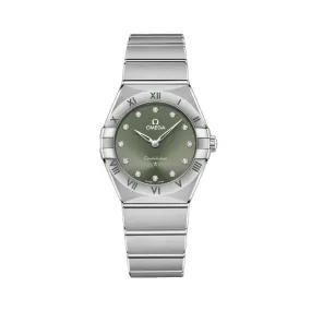 Constellation Quartz Green Dial Watch, 28mm