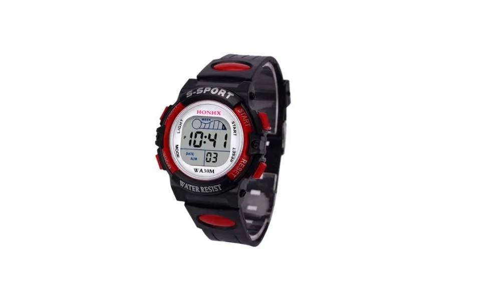 Digital LED Sports Watch For Kids