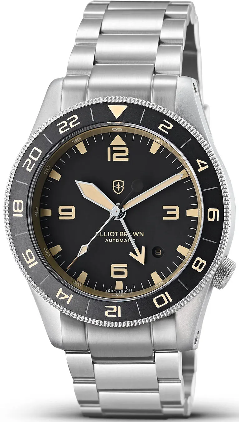Elliot Brown Holton Automatic GMT Bracelet