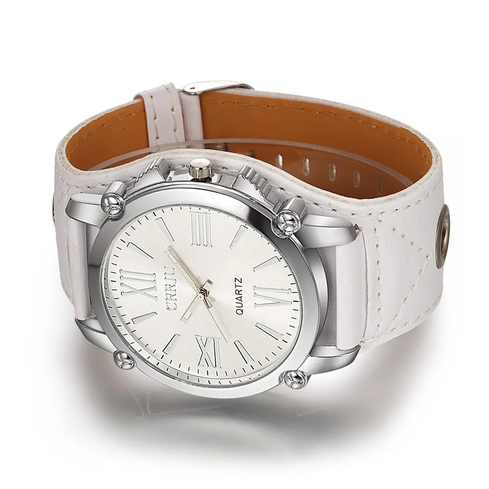 Fashion Dress Roman Numerals Quartz Wristwatches