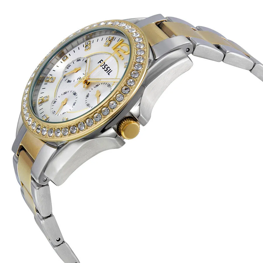 Fossil Riley Multi-Function Two-tone Ladies Watch ES3204