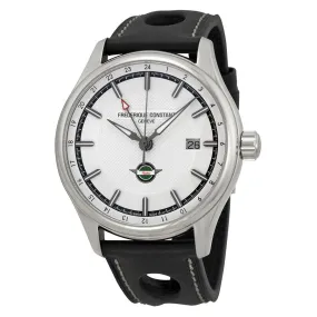 Frederique Constant Healey GMT Silver Dial Men's Watch 350HS5B6 FC-350HS5B6