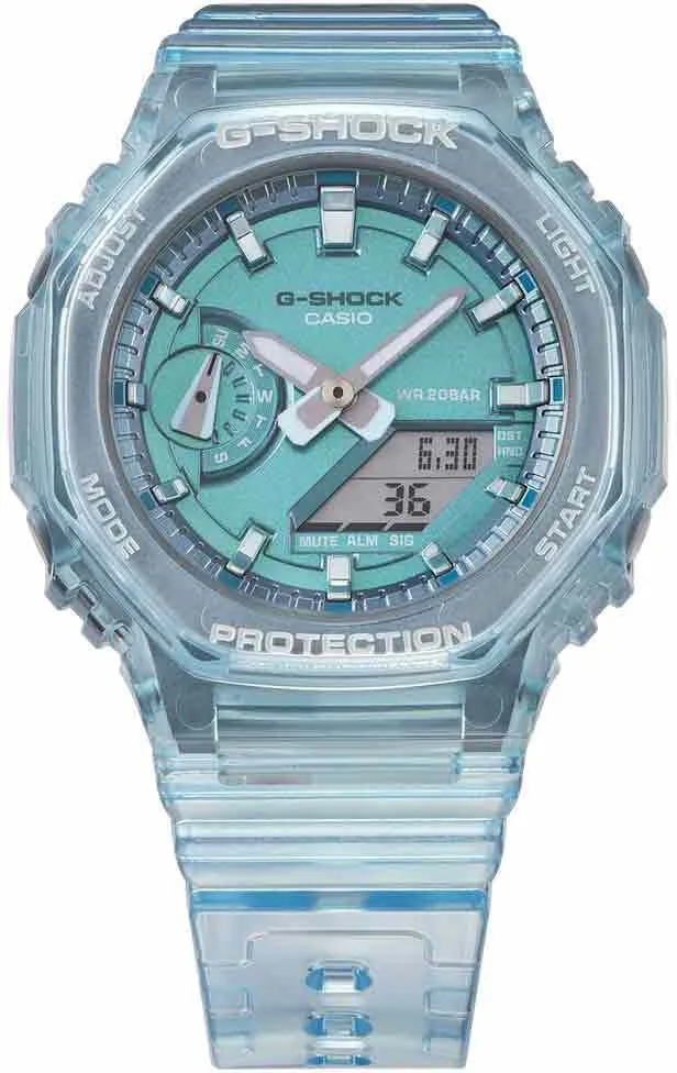 G-Shock Watch Skeleton X Metallic Dial Mens