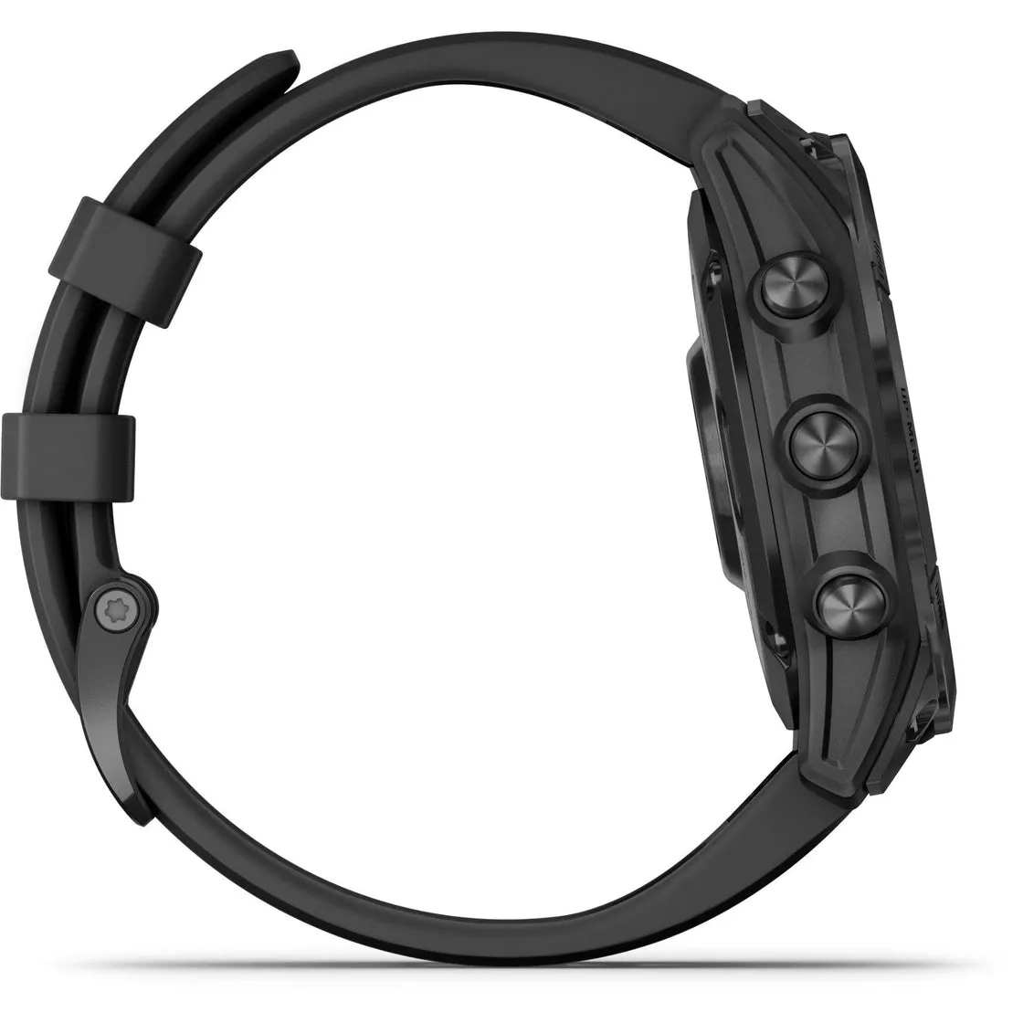 Garmin Fenix 7 Solar Multisport GPS Watch -  Slate Gray with Black Band