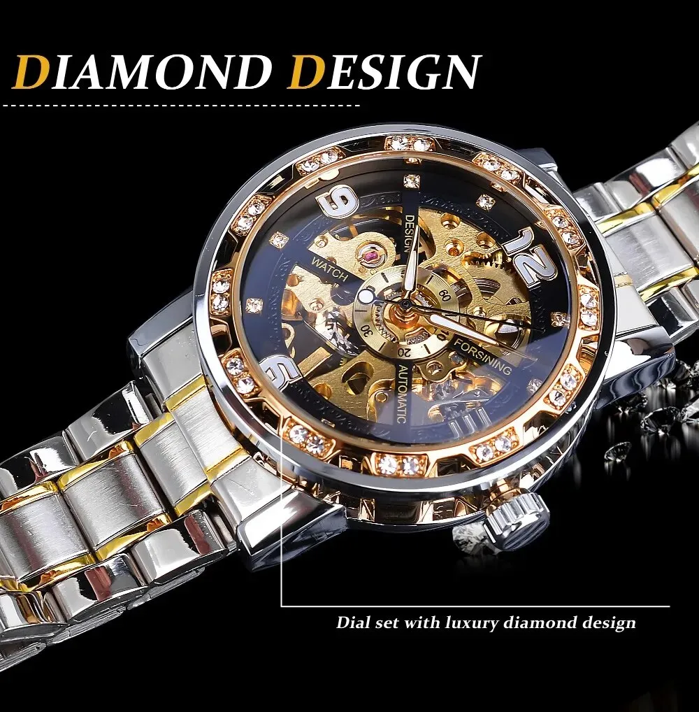 Glandeur Luxury Skeletal Watch