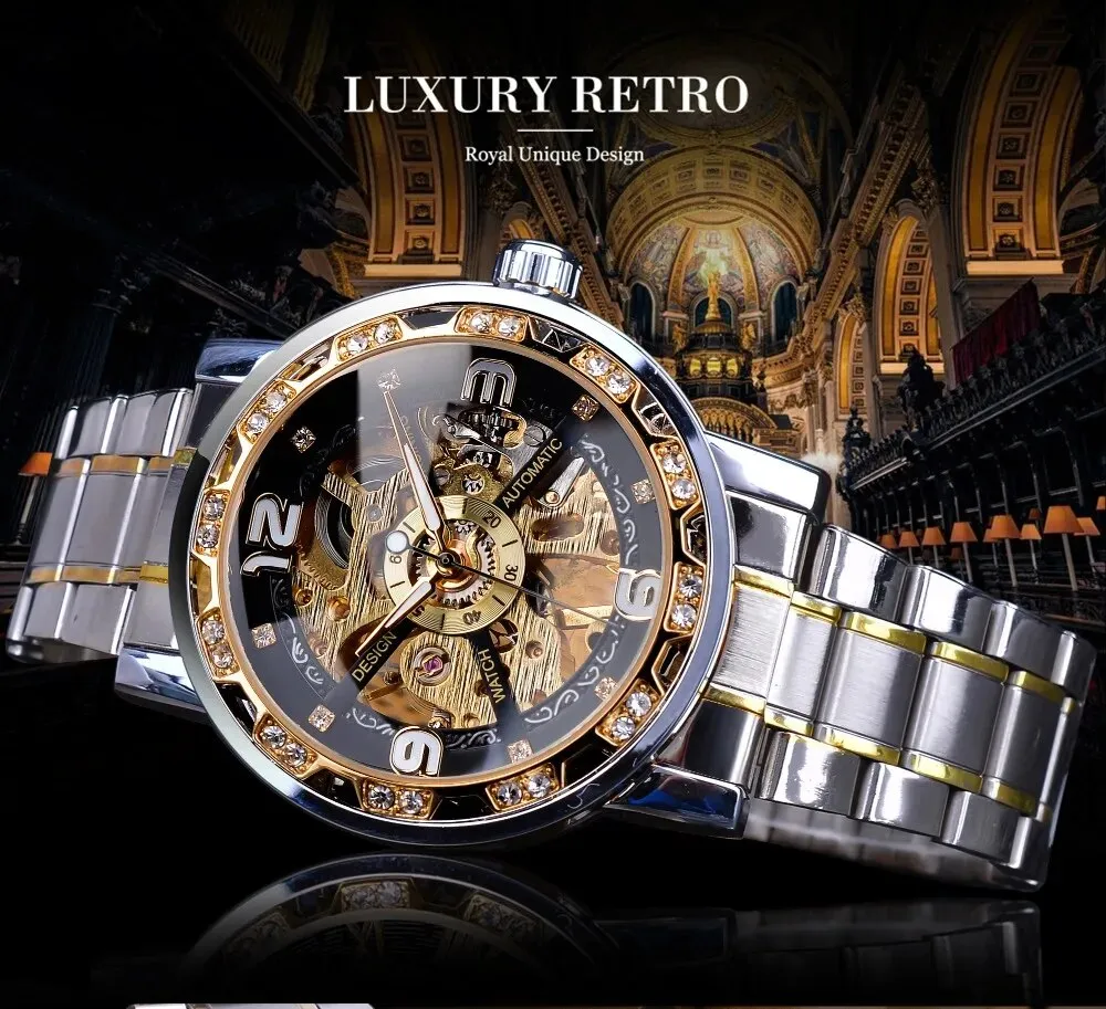 Glandeur Luxury Skeletal Watch