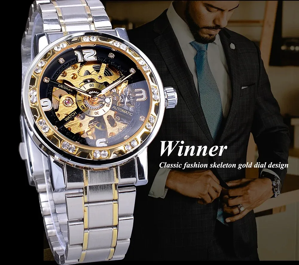 Glandeur Luxury Skeletal Watch