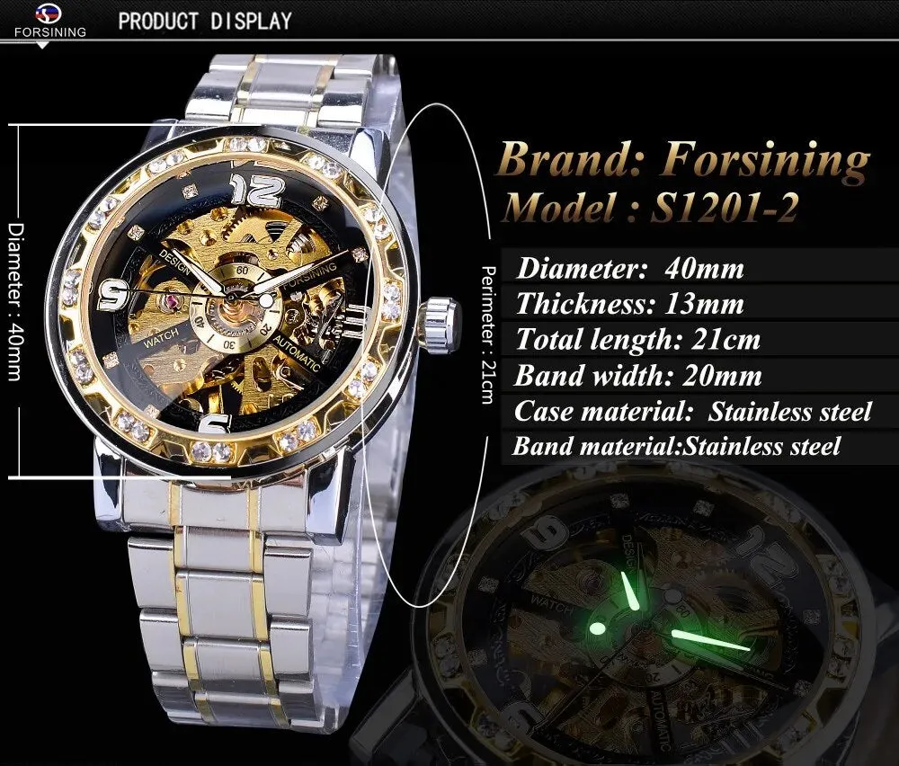 Glandeur Luxury Skeletal Watch