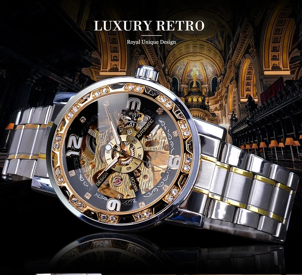 Glandeur Luxury Skeletal Watch