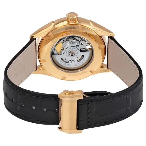 Hamilton H32735731 Jazzmaster Open Heart Automatic Black Dial Men Watches