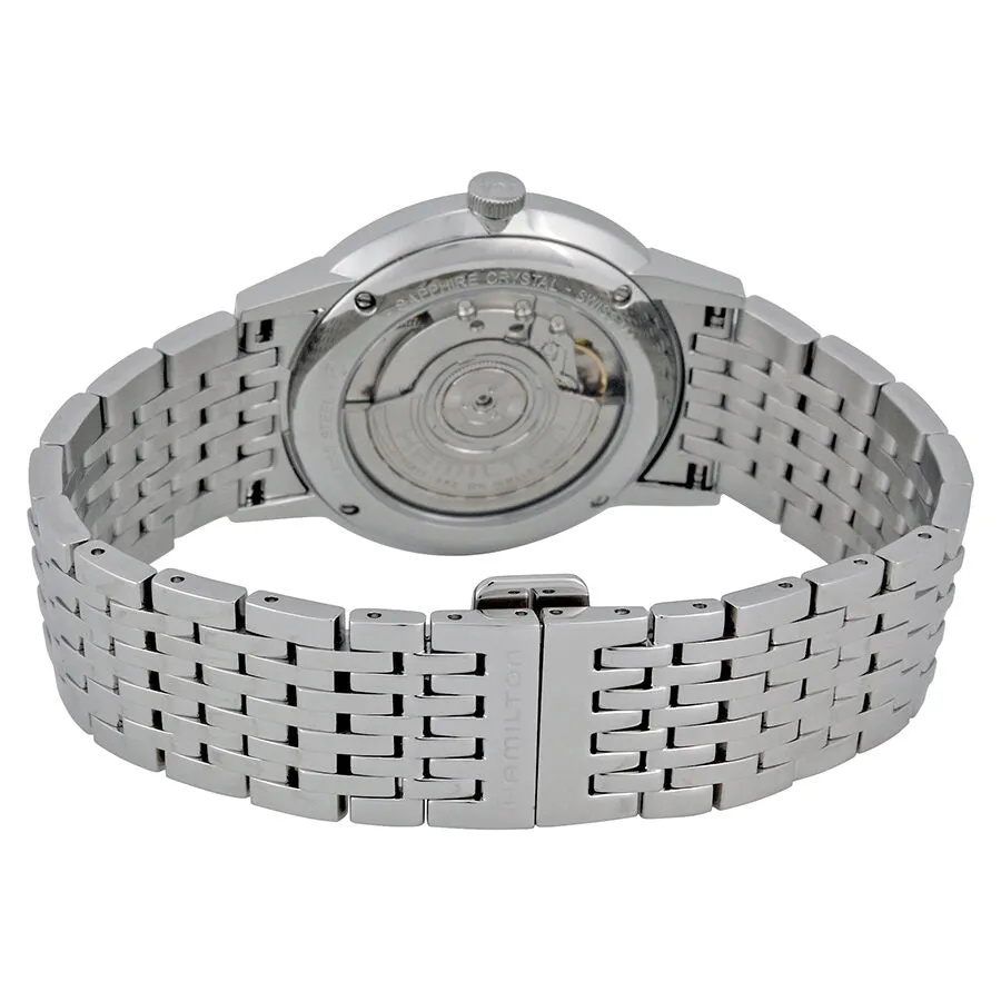Hamilton Intra-Matic Silver Dial Stainless Steel Men's Watch H38455151