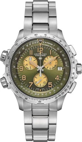 Hamilton Khaki Aviation X-Wind GMT Chrono Quartz