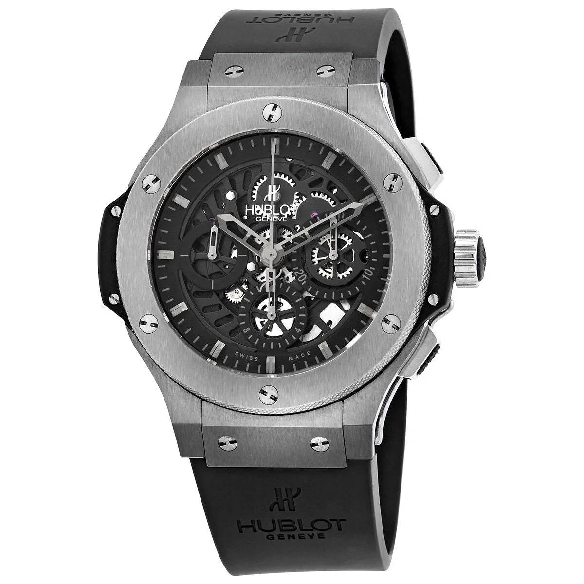 Hublot Big Bang Aero Bang Chronograph Black Skeleton Dial Men's Watch 310.KX.1140.RX