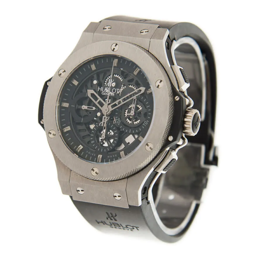 Hublot Big Bang Aero Bang Chronograph Black Skeleton Dial Men's Watch 310.KX.1140.RX