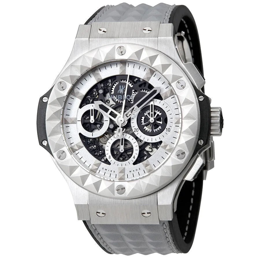 Hublot Big Bang Aero Bang Dial Skeleton White Rubber Men's Sports Watch 311.SX.8010.VR.DPM14