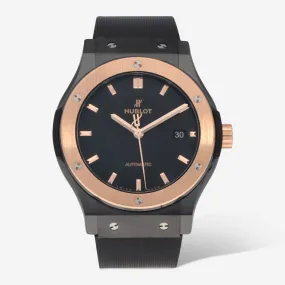 Hublot Classic Fusion Ceramic Automatic Men's Watch 542.CO.1181.RX