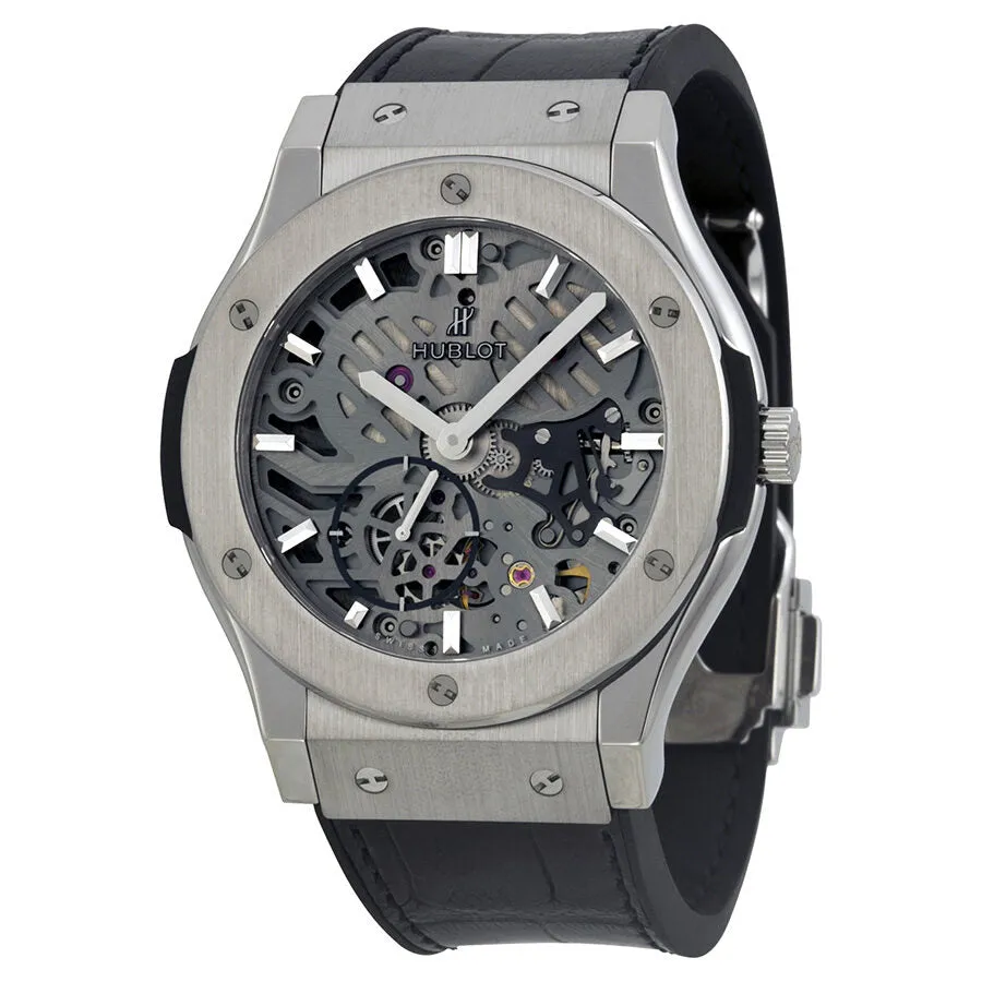 Hublot Classic Fusion Hand Wind Skeleton Dial Men's Watch 545.NX.0170.LR